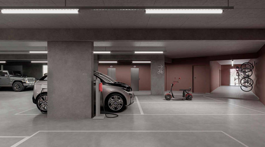 Edifício Central das Artes - Estacionamento